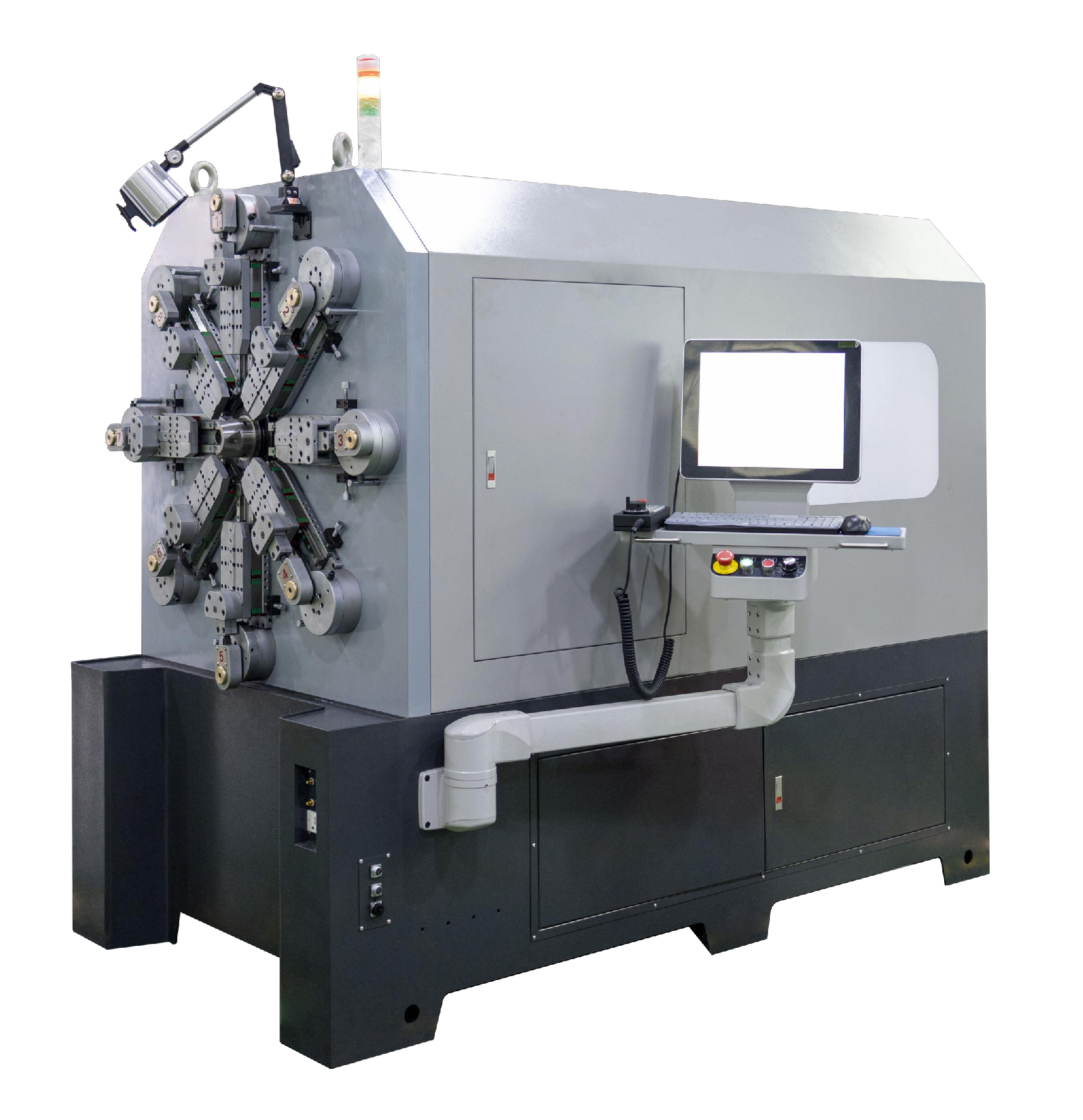 us-1245R 無凸輪轉線彈簧機